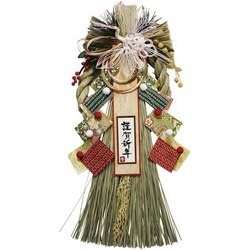 正月飾り　万葉鶴飾り