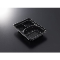 中央化学 弁当容器 耐寒CT フロズ K20-15T BK 本体