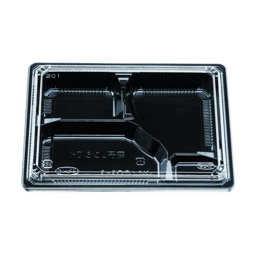 弁当容器 松花堂 201-1 黒セット エフピコチューパ