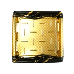 惣菜容器 MTD24-24平 本体 波格子金 エフピコ