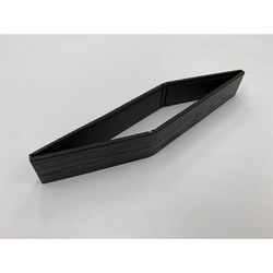 ワン折 1合 黒焼杉 縁