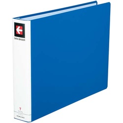 データバインダーＴワイド１１×１５　２２穴青１０冊