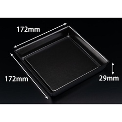 弁当容器 豪華重 170B 黒 リスパック