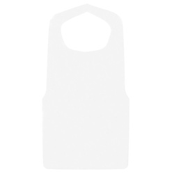 不織布エプロン 白 30枚 FE-W