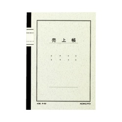 ノート式帳簿　Ａ５　売上帳　４０枚入　チ−５２
