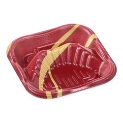 軽食容器 MFP-ホットキッチン06TK カレン赤金 エフピコ