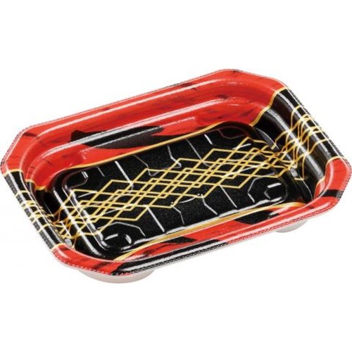 惣菜容器 MFPパシオ15-11 チア黒赤 エフピコ