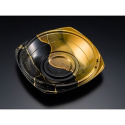 リスパック どんぶり容器 バイオPET 海専丼180B 本体 ゆうりゅう金