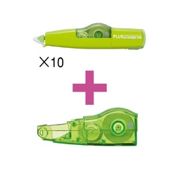 ホワイパーミニローラー６ｍｍ　本体１０個＋詰替１個