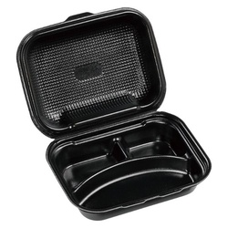 弁当容器 DLVボーノ23-18-1MFP 黒W エフピコ