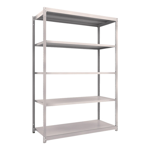 ＴＲＵＳＣＯ スチールラック Ｍ1.5型軽中量棚 1460×595×2100mm 5段単体 ネオグレー M1.57565