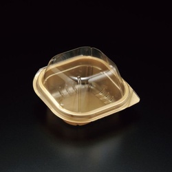 スミ 菓子容器 ユニコン LS-角115-W3 ゴールド