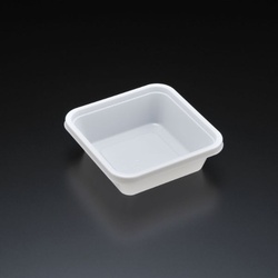 スミ サンドイッチ容器 エスコン 角102 本体 白 本体