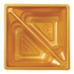 H65109DG 冷凍レンジカップ 6.5寸用 1/9D 金 アヅミ産業