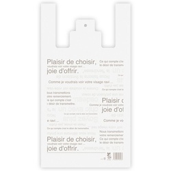 バイオマスレジ袋 カフェオレレジバッグ バイオマス30％-L(100枚) ヘッズ