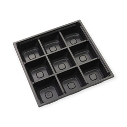 折箱 ワン折重60×60E 黒底 アクタ