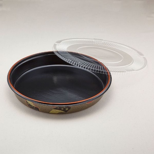 弁当容器 すし桶 3 まいおうぎ透明セット 青葉紙業