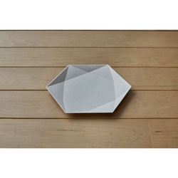 パルプモールド asanoha六角中皿φ190mm H13mm スタイレム瀧定大阪