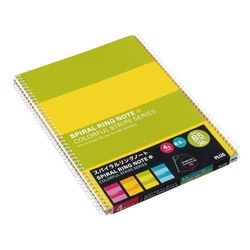 リングノートスパイラルリングセミＢ５　４冊パック