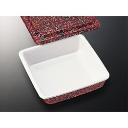 仕出し弁当容器 重箱 小 赤漆外 共付 中央化学