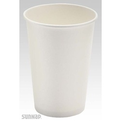 紙コップ 厚紙カップホワイト 13オンス 400ml 40枚入 サンナップ