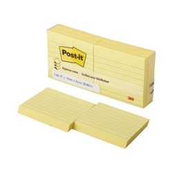 ポストイット　ポップアップ　詰替　罫線　６冊