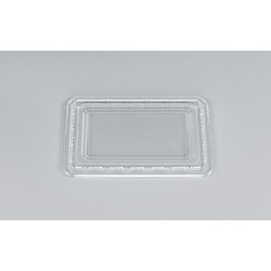 シーピー化成 弁当容器 耐熱-6 透明蓋(B)