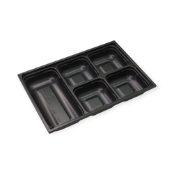 折箱 ワン折重81×55SP-5 黒底 アクタ