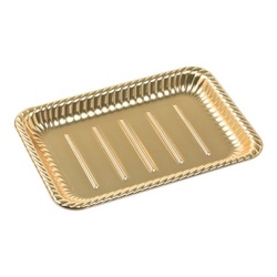 エフピコ オードブル容器 ティアラ角皿30-21(V1) 本体 金