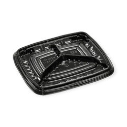 弁当容器 MSDレイア22-18-1 黒 エフピコ