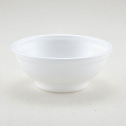 どんぶり容器 D-22(本体)白 青葉紙業