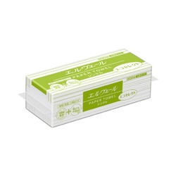 エルヴェールペーパータオルエコセレクトＳ小判４２Ｐ