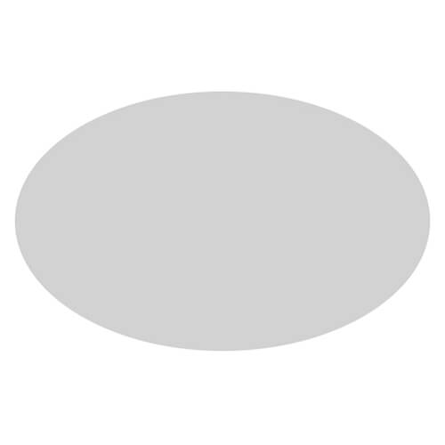 透明だ円シール４０×２５　強粘着