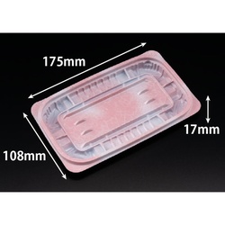 惣菜容器 バイオ ホットリデュー 295B K-ふく桃 リスパック