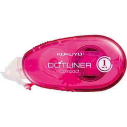 ドットライナーコンパクトプリント貼桃（本体）×５