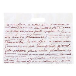 ポリ手提げ NEWフレンチボトムガゼットバッグ-S(100枚) ヘッズ