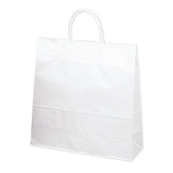 持ち帰り用紙袋 50-5200 手提げ袋 白無地 320×110×320 50P ササガワ