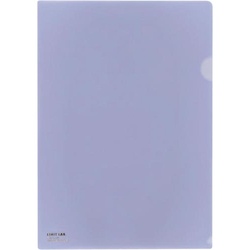 カラークリヤーホルダーＰＰ　Ａ４　青藤５枚入