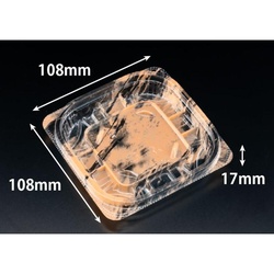 リスパック 惣菜容器 バイオ リデュー 200B あさみ夕日 本体
