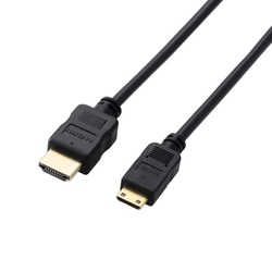 ＨＤＭＩケーブル　ｍｉｎｉーＨＤＭＩ　１ｍ　黒