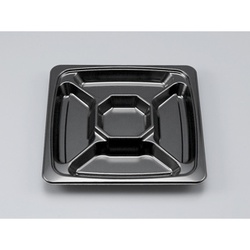 シーピー化成 オードブル容器 SFオードブル角20黒本体