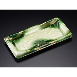 リスパック 寿司容器 美鮮盛 1-4B ぜんじ緑 本体