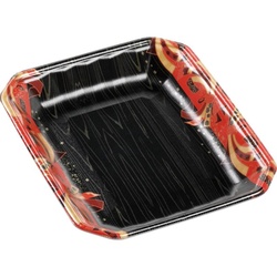 発泡トレー メガプレート20-24(30)平 舞姫赤 エフピコ