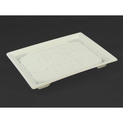 【廃番商品】リスパック 刺身容器 ふれあい25-18B 白 本体