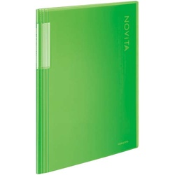ノビータ　クリアカラー　Ａ４縦　２０Ｐ　淡緑１０冊