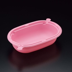 スミ 弁当容器 スーパーレンジ PE-1 チェリー 本体