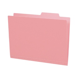 個別フォルダー（ＰＰ製・５枚パック）ピンク