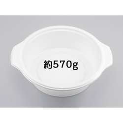 シーピー化成 どんぶり容器 BF-386 ホワイト 本体 発泡