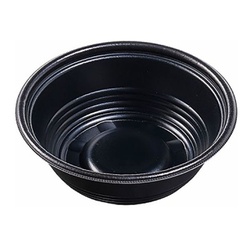麺容器 MFPホット麺18小(60)R 黒W エフピコ