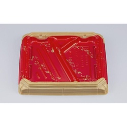 弁当容器 CBFNハカマ膳6-1 柾目切箔本体 シーピー化成